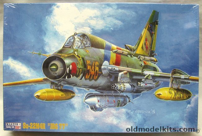 KP 1/72 Sukhoi Su-22M4/R Fitter - East German JBG 77, D-12 plastic model kit